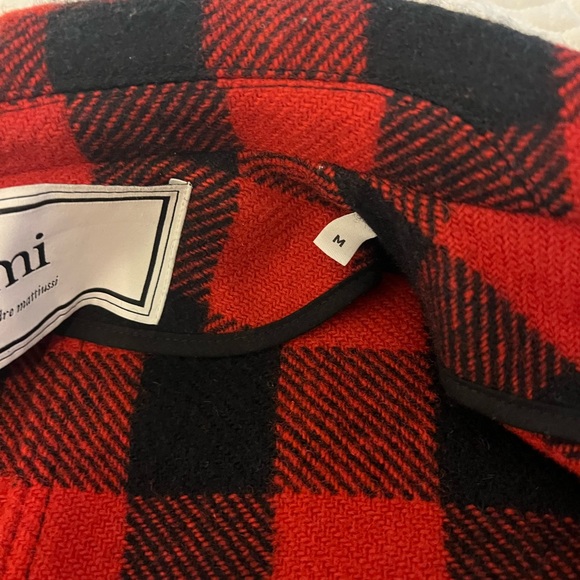 Ami wool buffalo check jacket - Picture 8 of 8